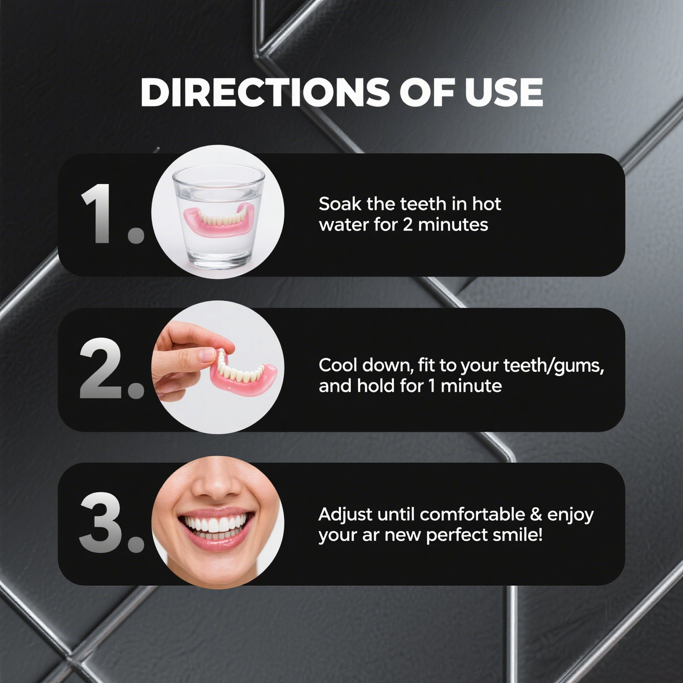 ✅🦷 Custom Functional Denture Kits – Perfect fit in Ninutes, Ready for use at Home