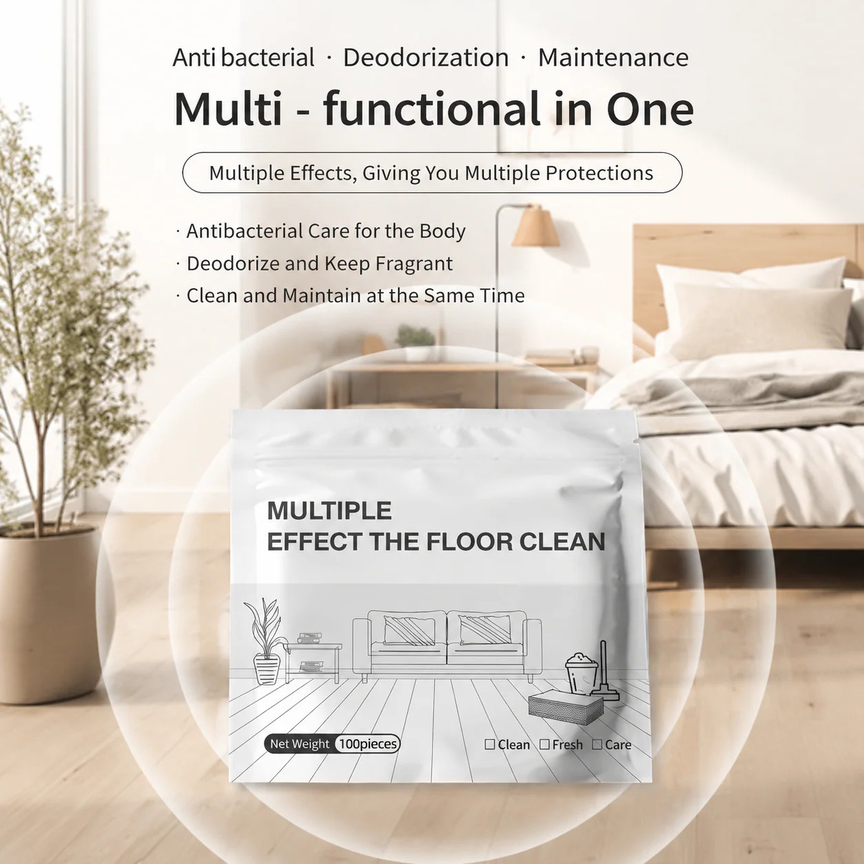 🫧Last Day 60% OFF🫧Multi-Surface Antibacterial Cleaner for Hardwood, Tile & Laminate
