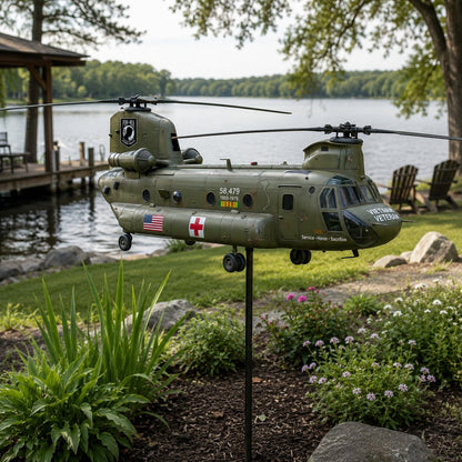 🎁Last Day Promo: 49% OFF 🎖️-Vietnam Veteran UH-1 Helicopter Wind Spinner- ✈️Buy 2 Free Shipping Today!