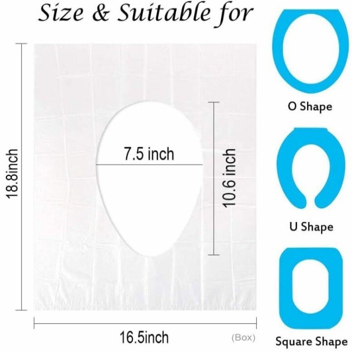 Hot Sale - SAVE 50% OFF🔥 Toilet Seat Cover(Biodegradable) -🔥Buy 40 get 60 Free (100pcs)