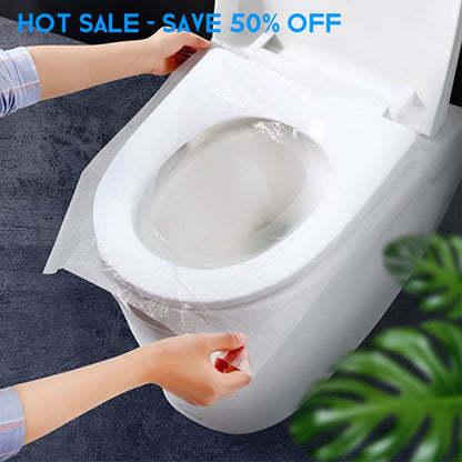 Hot Sale - SAVE 50% OFF🔥 Toilet Seat Cover(Biodegradable) -🔥Buy 40 get 60 Free (100pcs)