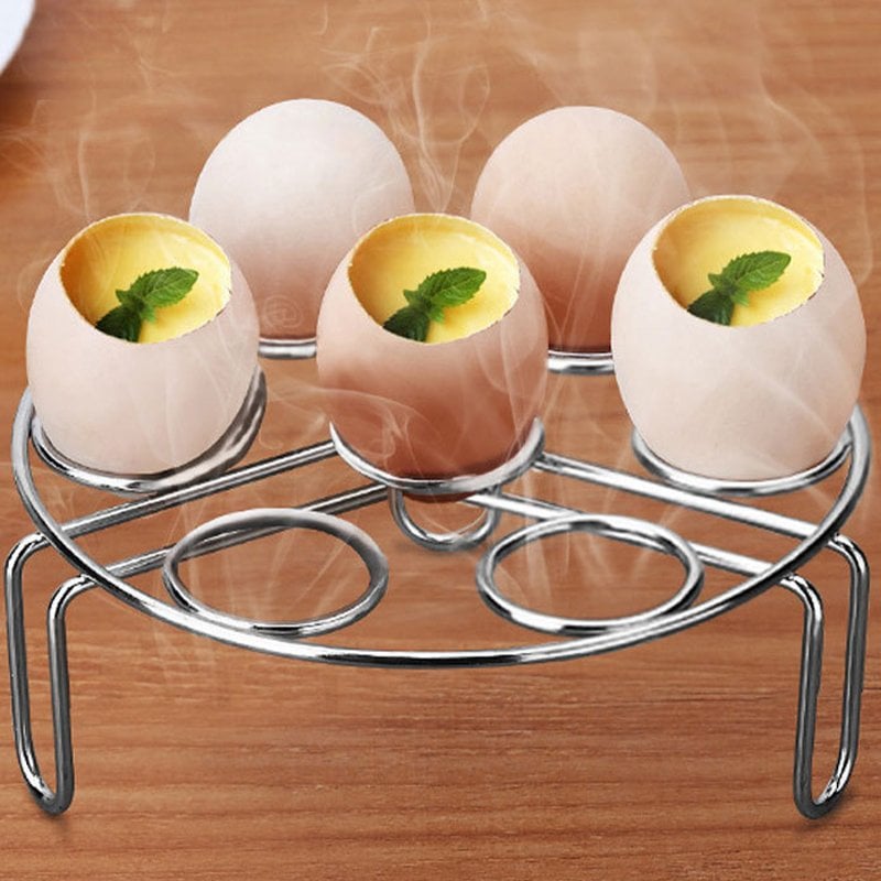Stainless Steel Egg Opener Eggshell Cutter Kitchen Remover Tool for Raw/Soft Hard Boiled Egg