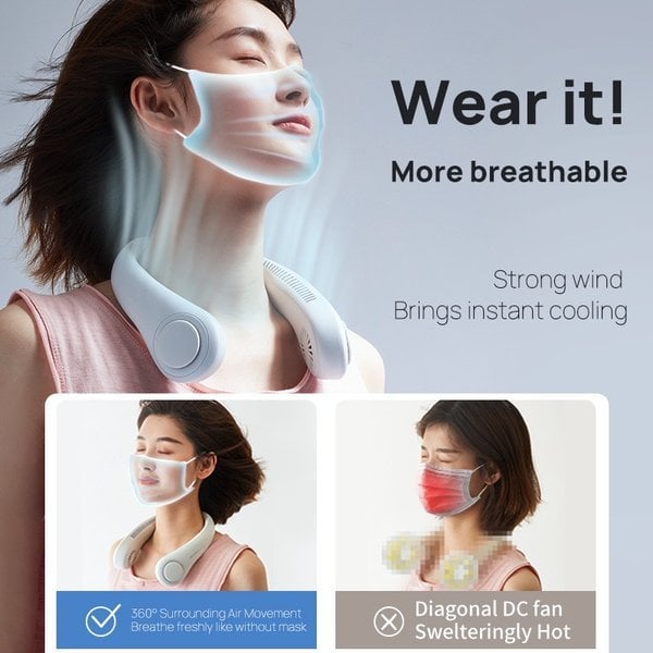 🔥Today's Special Offer - 49% OFF 🍃New Portable Neck Fan